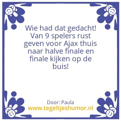 Tegeltje: Paula Pekelaer