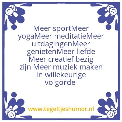 Tegeltje: 2020
