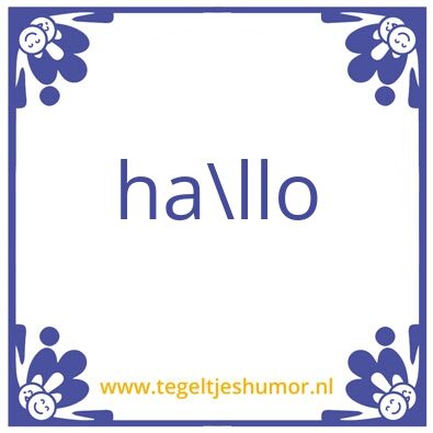 Tegeltje: leiderschapsstijl