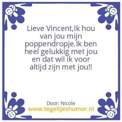 Tegeltje: Liefde