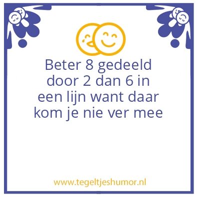 Tegeltje: V8/L6