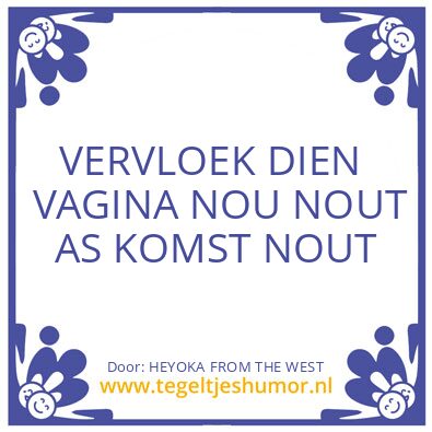 Tegeltje: HEYOKA FROM THE WEST