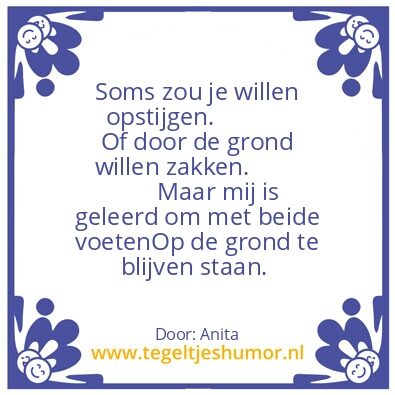 Tegeltje: Realistisch