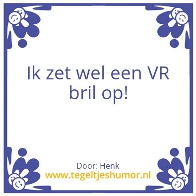 Tegeltje: Tegel