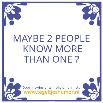 Tegeltje: Now You Know