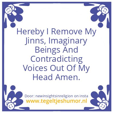 Tegeltje: the Way I See It !