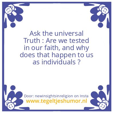 Tegeltje: spiritual growth