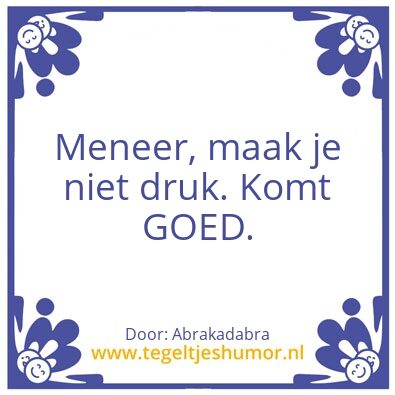 Tegeltje: Norman