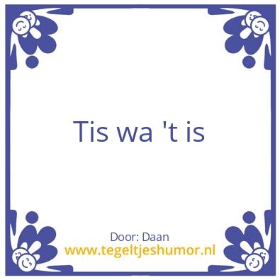 Tegeltje: Minne