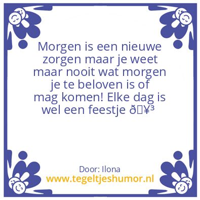 Tegeltje: Ilona