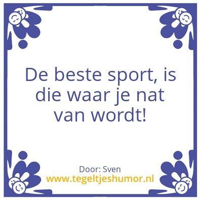 Tegeltje: Scen