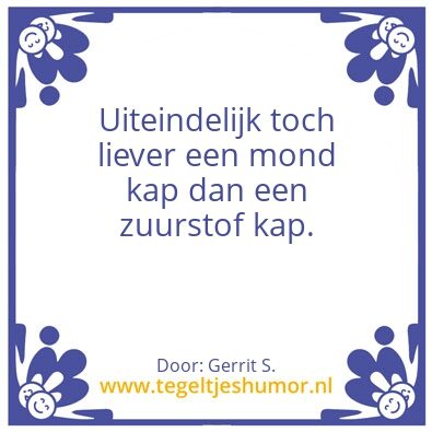 Tegeltje: Ik ben Gerrit.