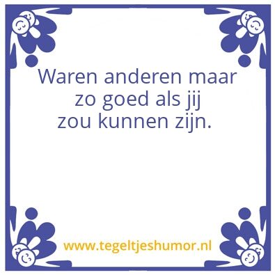 Tegeltje: Ad