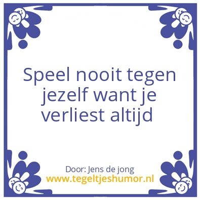 Tegeltje: Spelen