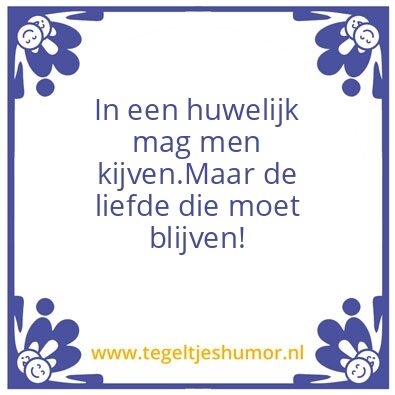 Tegeltje: liefde