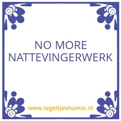 Tegeltje: ok