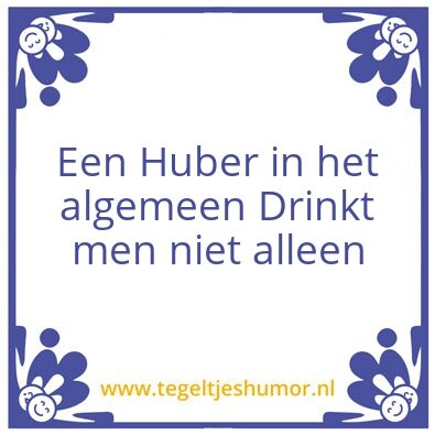 Tegeltje: Bier