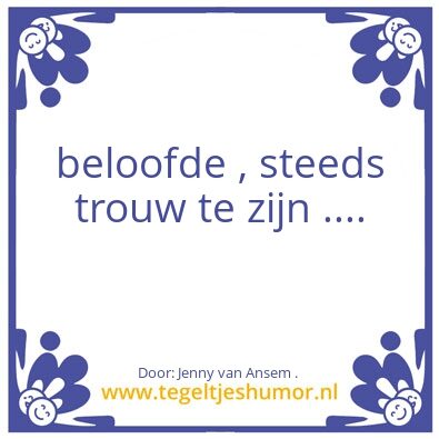 Tegeltje: Hier sta ik heer ..