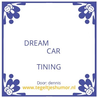 Tegeltje: tuning