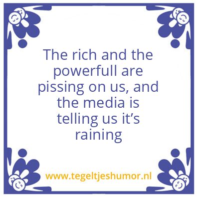 Tegeltje: Rich