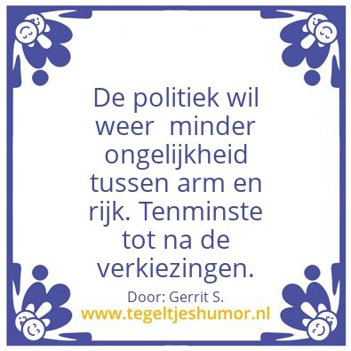 Tegeltje: Ik ben Gerrit.