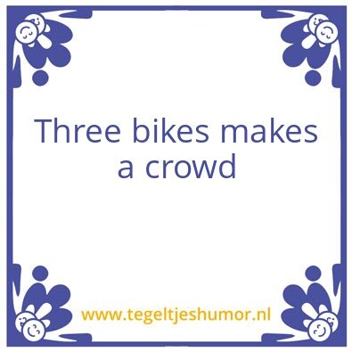 Tegeltje: Bas
