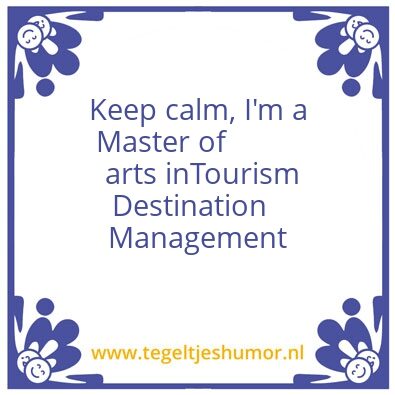 Tegeltje: Master of arts