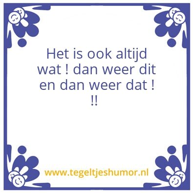 Tegeltje: Bassin en adriaan