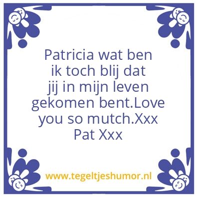 Tegeltje: Liefde is