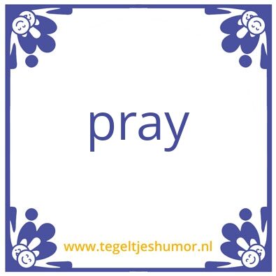 Tegeltje: Tegeltje