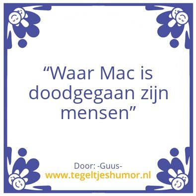 Tegeltje: Domme warzone opmerkingen