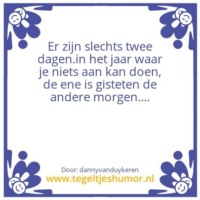 Tegeltje: Tegel