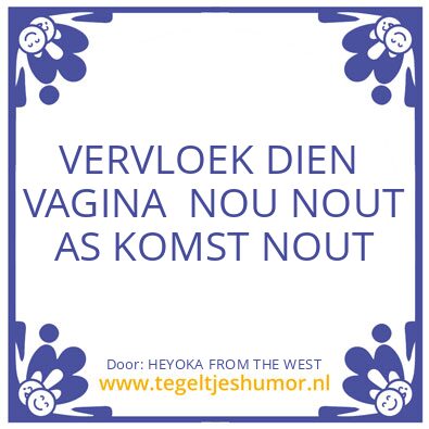 Tegeltje: HEYOKA FROM THE WEST