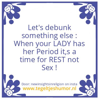 Tegeltje: Let’s debunk something else :
