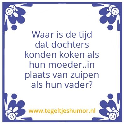 Tegeltje: De tijd van