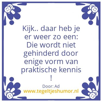 Tegeltje: Werk