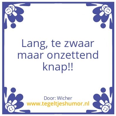 Tegeltje: Ik