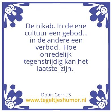 Tegeltje: Ik ben Gerrit