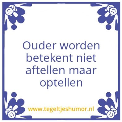 Tegeltje: Halverwege