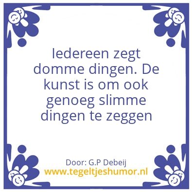 Tegeltje: Toets