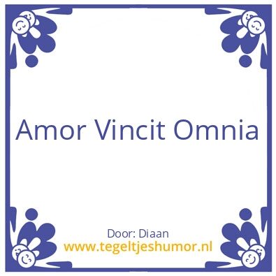 Tegeltje: Liefde