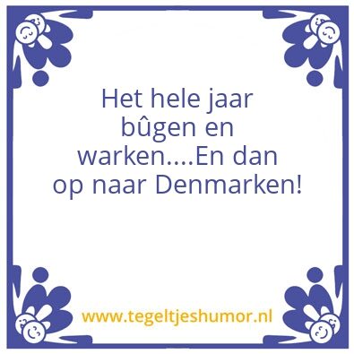 Tegeltje: Spreuk van de dag