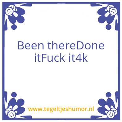 Tegeltje: 1