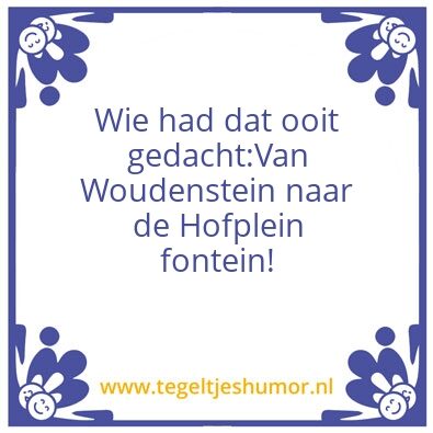 Tegeltje: Hofplein