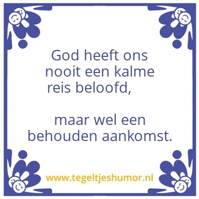 Tegeltje: reis
