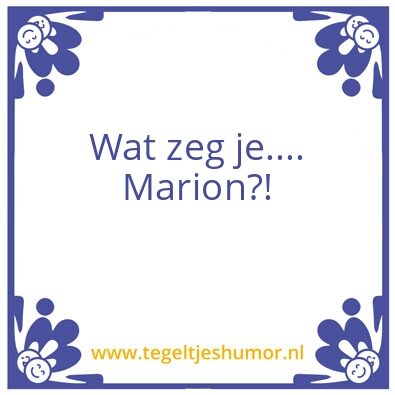 Tegeltje: Eens een dropje