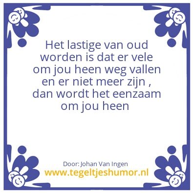 Tegeltje: Eenzaamheid