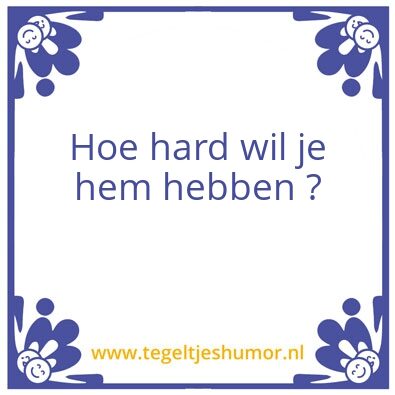 Tegeltje: Deesje