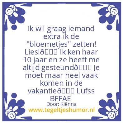 Tegeltje: â™¥ï¸Vriendschapâ™¥ï¸
