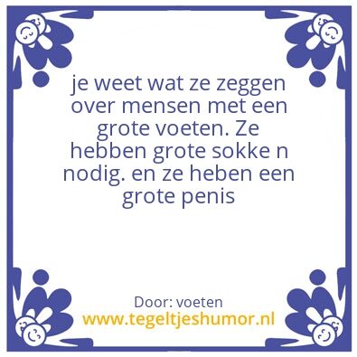 Tegeltje: schoenen